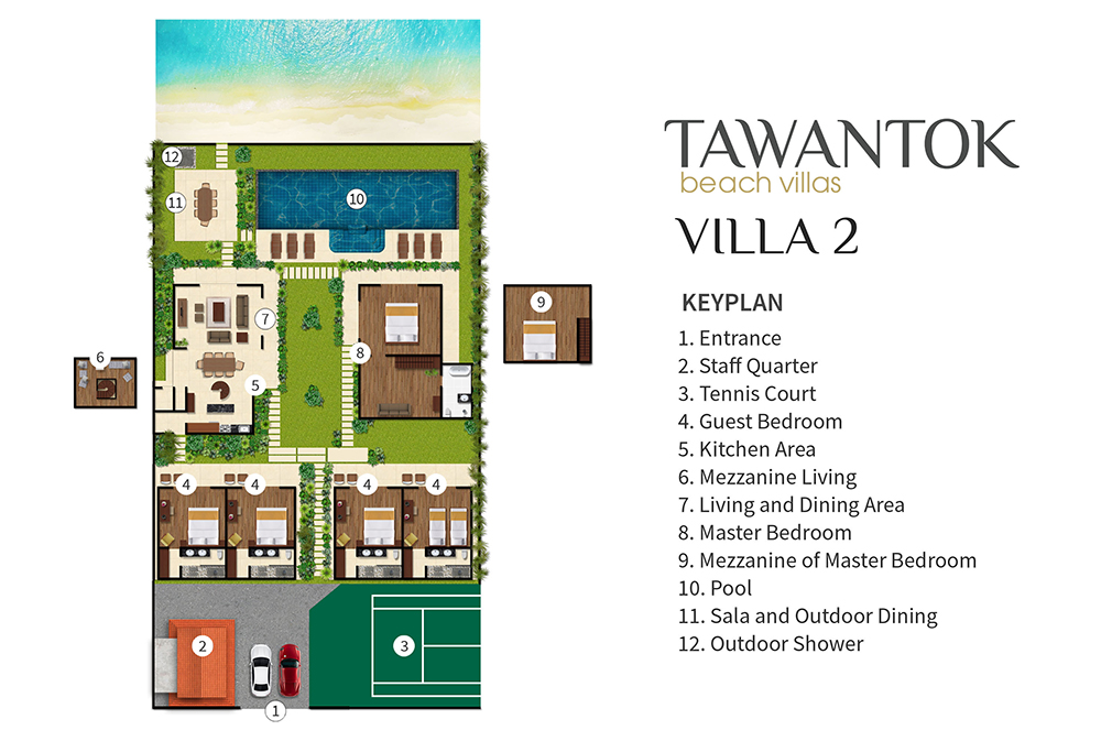 Tawantok Beach Villas – Villa 2